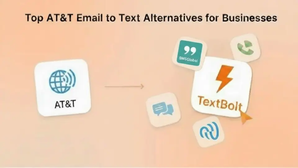 5 Best AT&T Email-to-Text Alternatives in 2026 - TextBolt