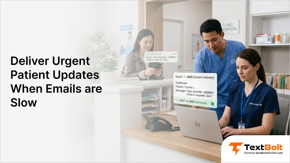 Patient Update How to Deliver Urgent Patient Updates When Emails are Slow