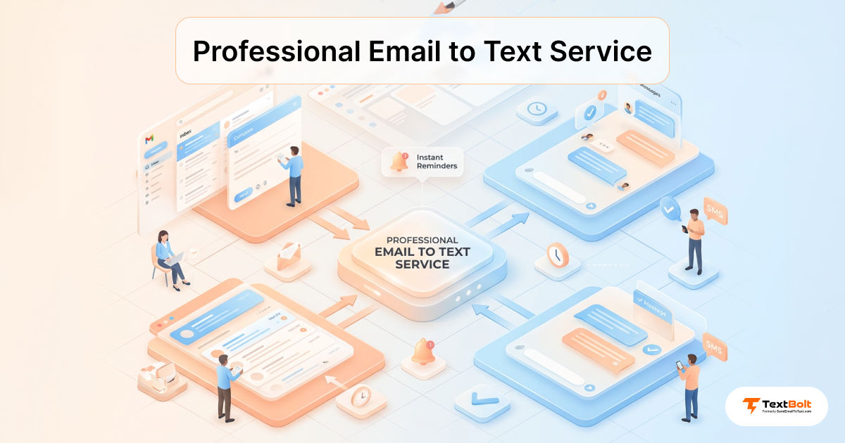 Email to Text Service | Send SMS from Any Email