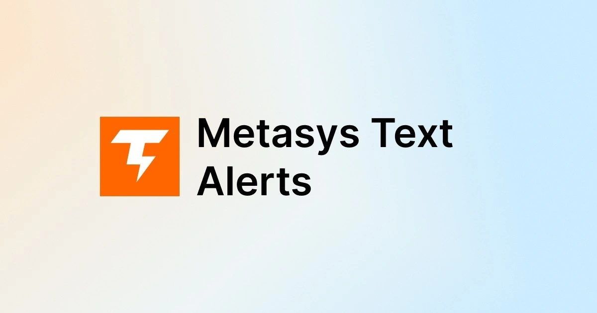 Send Metasys Alerts to Text: BMS SMS Notifications
